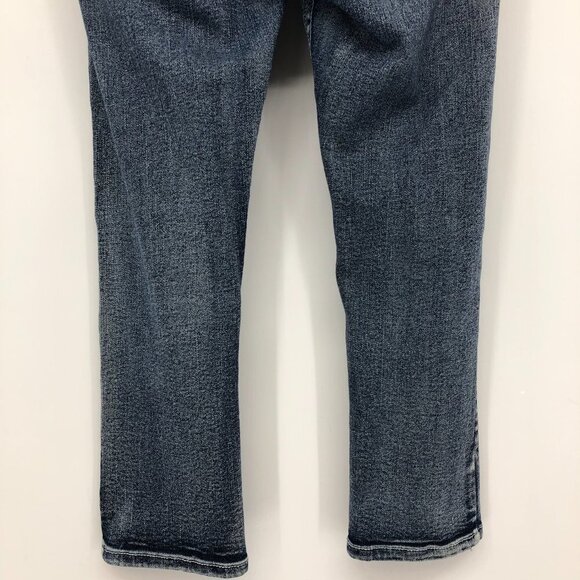 Rampage Premium Embroidered bedazzled back pocket straight leg low rise jeans - Picture 9 of 13